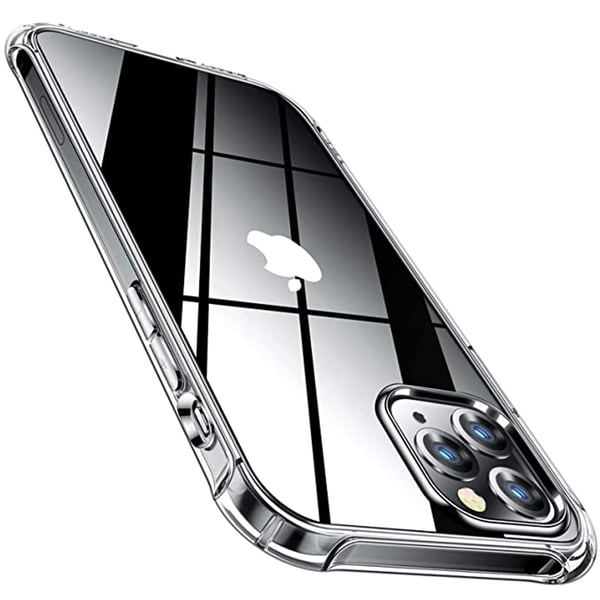 iPhone 14 Pro Max 1 Set Stötdämpande Silikonskal med Skärmskydd
