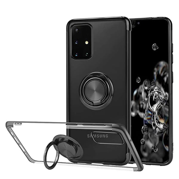 Elegant Silikonskal med Ringhållare - Samsung Galaxy A71