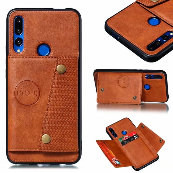 Professionellt Skal med Korthållare - Huawei P Smart Z