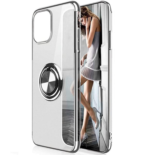 Samsung Galaxy S20 Ultra - Praktiskt Silikonskal med Ringhållare
