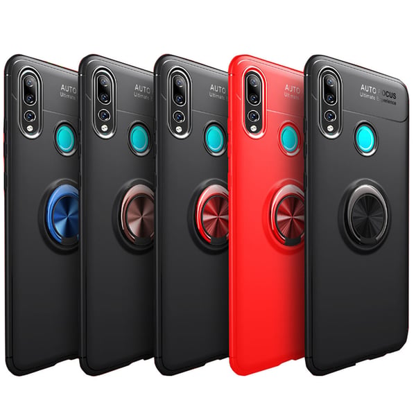 Huawei P Smart Z - Skyddsskal med Ringhållare