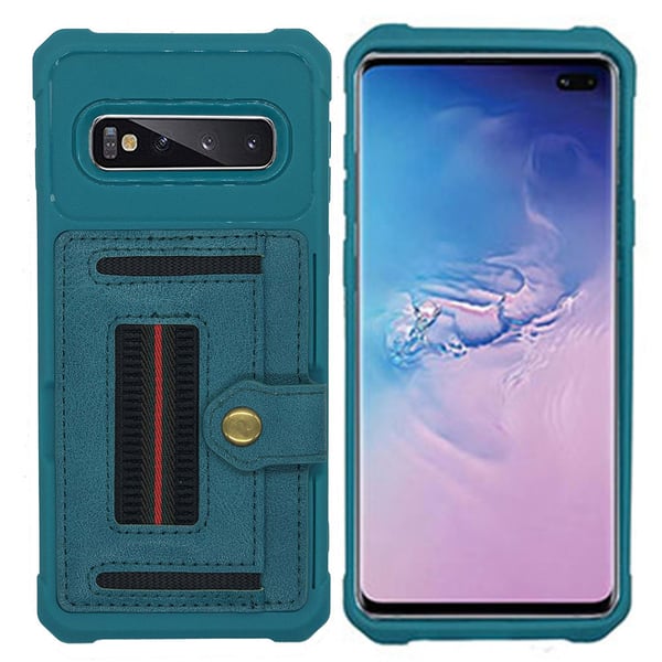 Samsung Galaxy S10 - Robust Skal med Korthållare