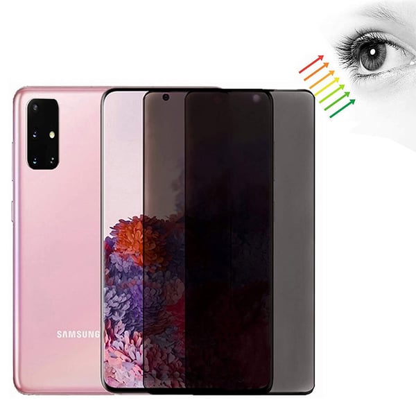 Samsung A51 2.5D Anti-Spy Skärmskydd Ram 9H 0,3mm