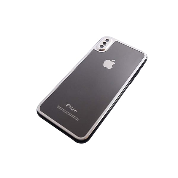 Fram&Baksida HuTech Skärmskydd 3D i Aluminium iPhone X/XS