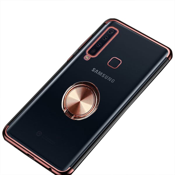 Silikonskal med Ringhållare - Samsung Galaxy A9 2018