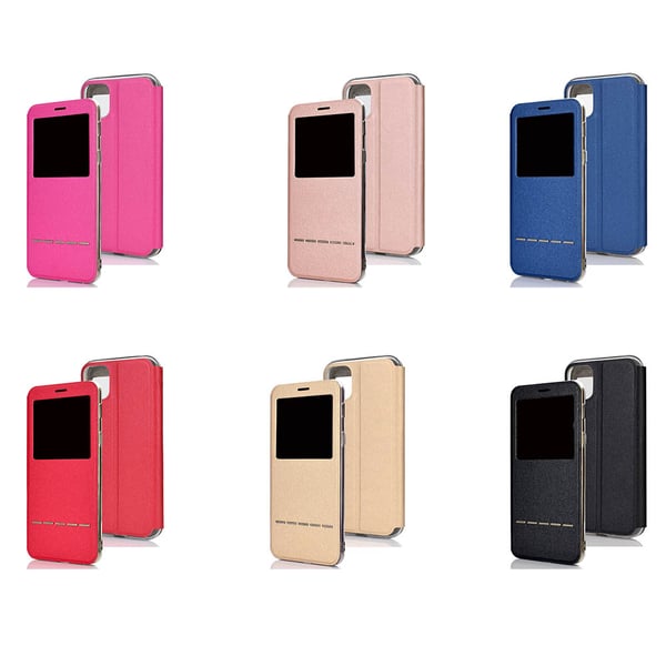 iPhone 11 Pro - Praktiskt Smartfodral med Svarsfunktion Fönster