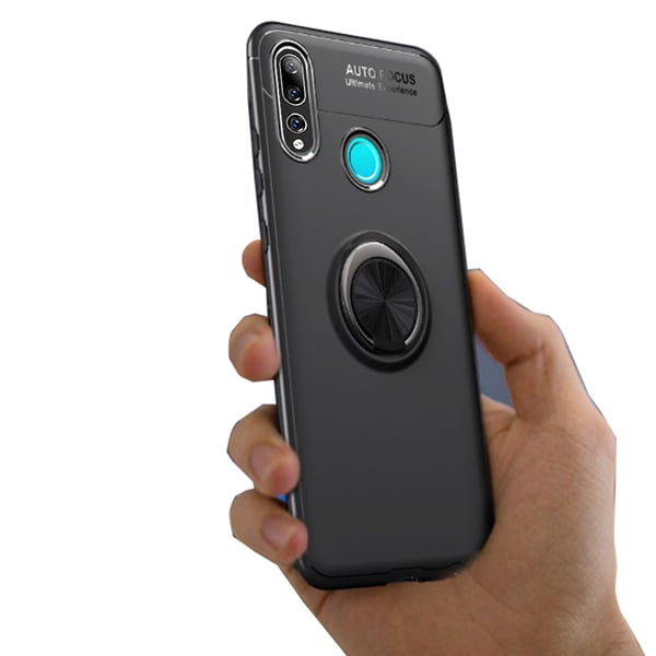 Praktiskt Skal med Ringhållare - Huawei P Smart Z