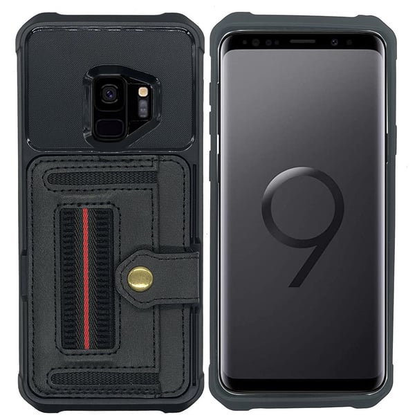 Skal med Kortfack - Samsung Galaxy S9