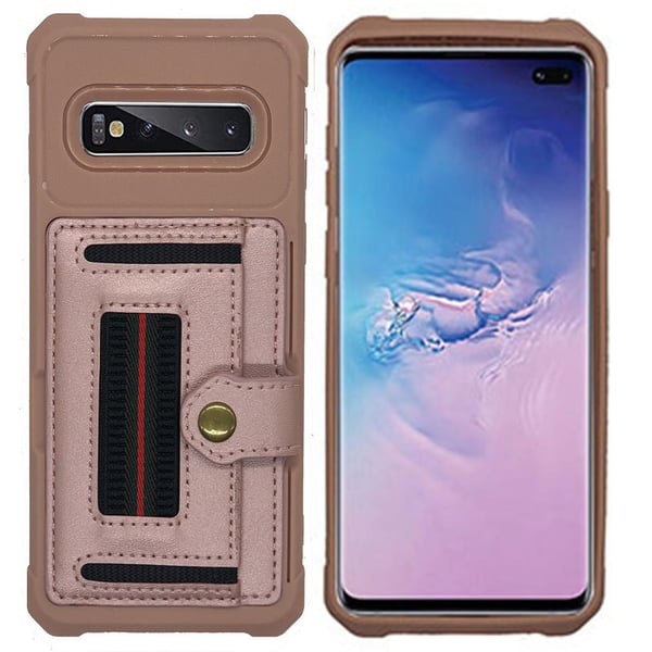 Samsung Galaxy S10 - Robust Skal med Korthållare