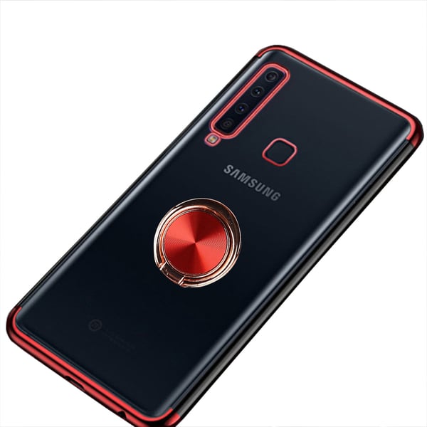 Silikonskal med Ringhållare - Samsung Galaxy A9 2018