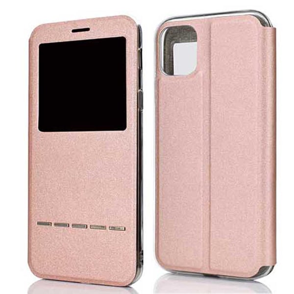 iPhone 11 Pro - Praktiskt Smartfodral med Svarsfunktion Fönster