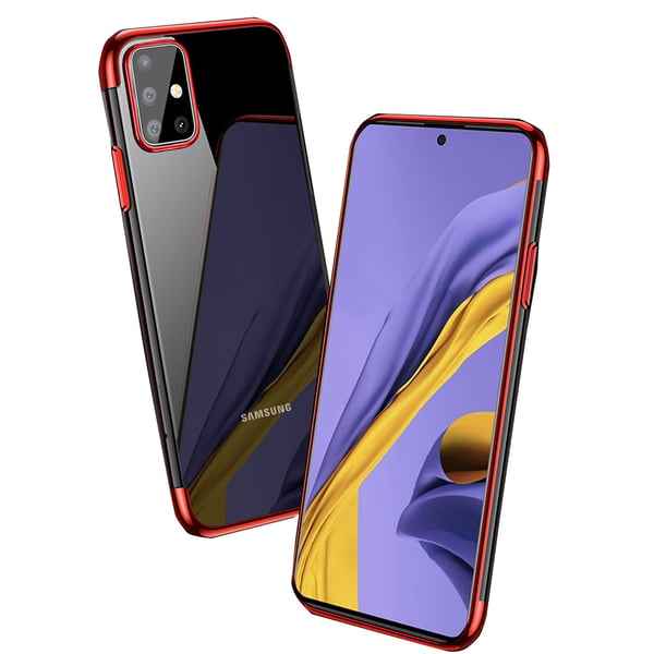 Samsung Galaxy A71 - Genomtänkt Tunt Silikonskal