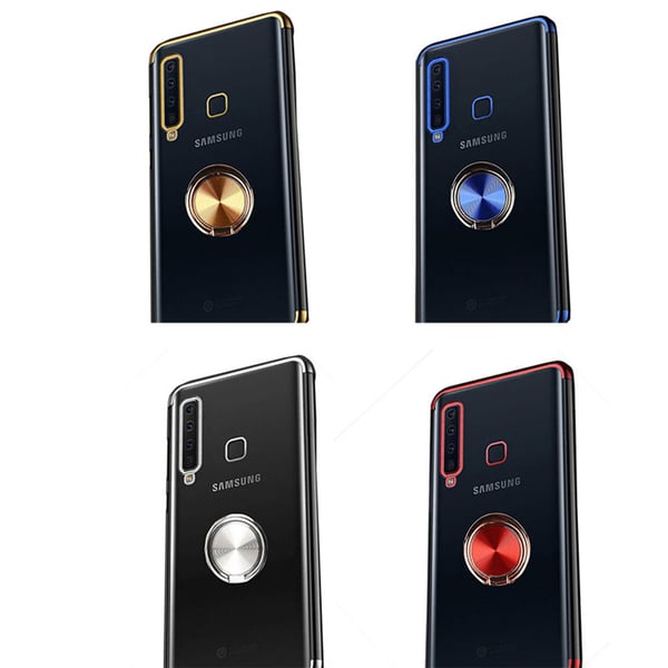 Samsung Galaxy A9 2018 - Skyddande Skal med Ringhållare
