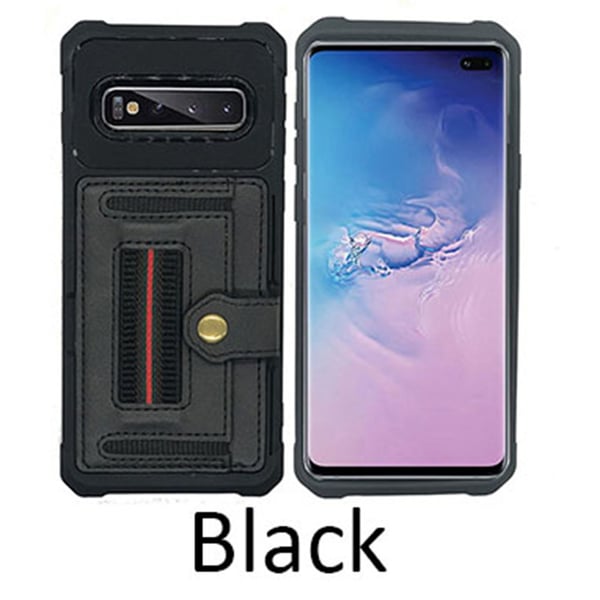 Samsung Galaxy S10 - Robust Skal med Korthållare