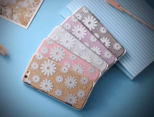iPhone 6/6S Stilrent Crystalflower-skal från FLOVEME ORIGINAL