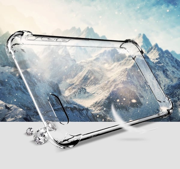 Praktiskt silikonskal med extra tjocka hörn för iPhone 6/6s PLUS