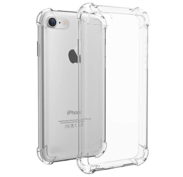 Praktiskt Exklusivt Silikonskal (Extra tjocka hörn) för iPhone 7