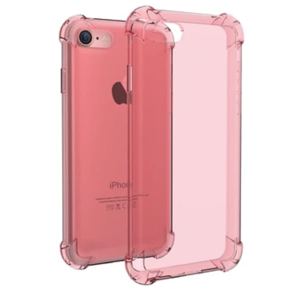 Praktiskt Silikonskal extra tjocka hörn för iPhone 7 Anti-Knock