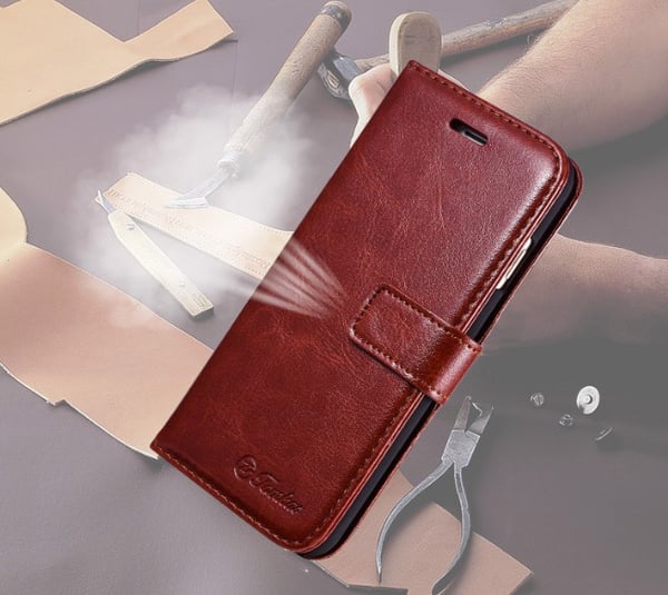 iPhone 7 PLUS Praktiskt Plånboksfodral från TOMKAS (ORGINAL)