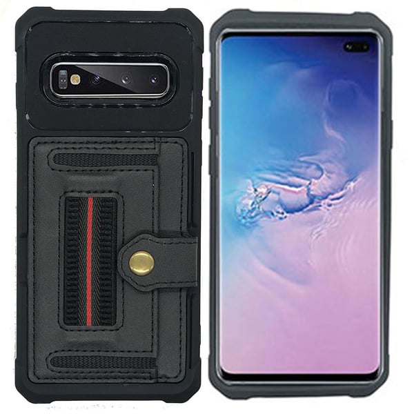 Smart Skal med Korthållare - Samsung Galaxy S10