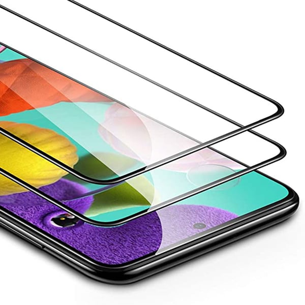 Samsung Galaxy A41 2.5D 3-PACK Skärmskydd Ram 9H 0,3mm