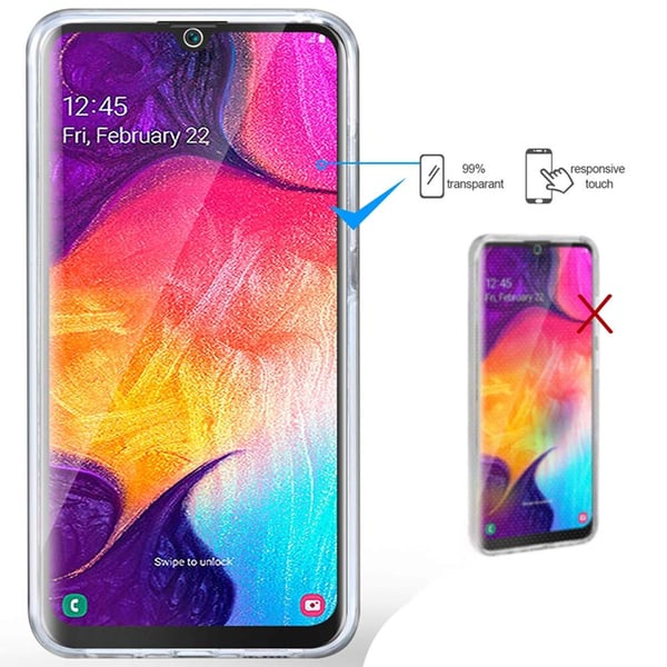 Samsung A70 | 360° TPU Silikonfodral | Heltäckande Skydd