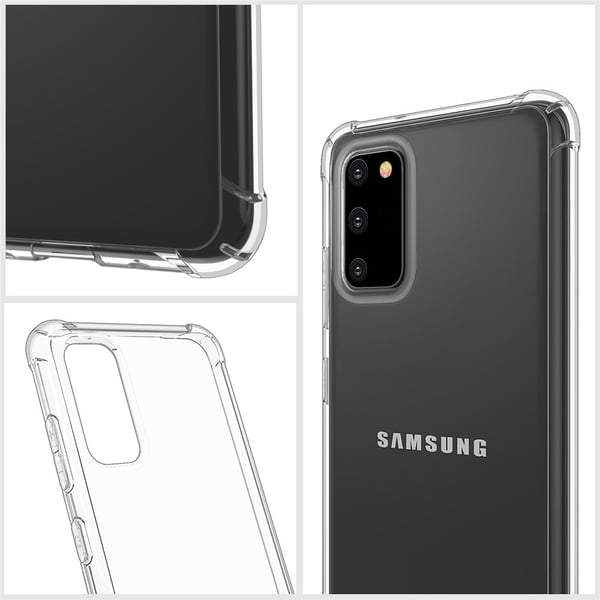 Samsung Galaxy S20 - Genomtänkt Silikonskal Samsung Galaxy S20 - Genomtänkt Silikonskal
