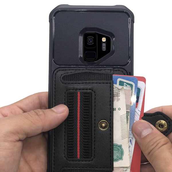 Skal med Kortfack - Samsung Galaxy S9