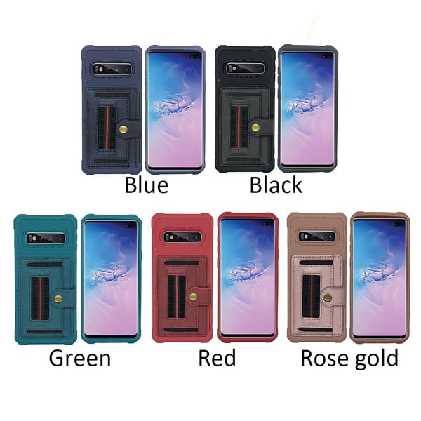 Samsung Galaxy S10 - Robust Skal med Korthållare