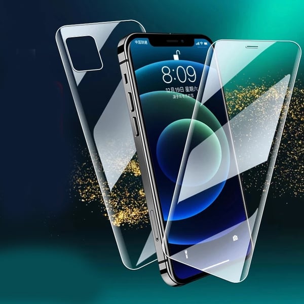 3-PACK 1 Set iPhone 13 Hydrogel Fram- & Baksida Skärmskydd
