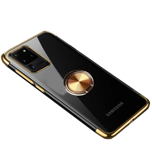 Genomtänkt Skyddsskal med Ringhållare - Samsung Galaxy S20 Ultra