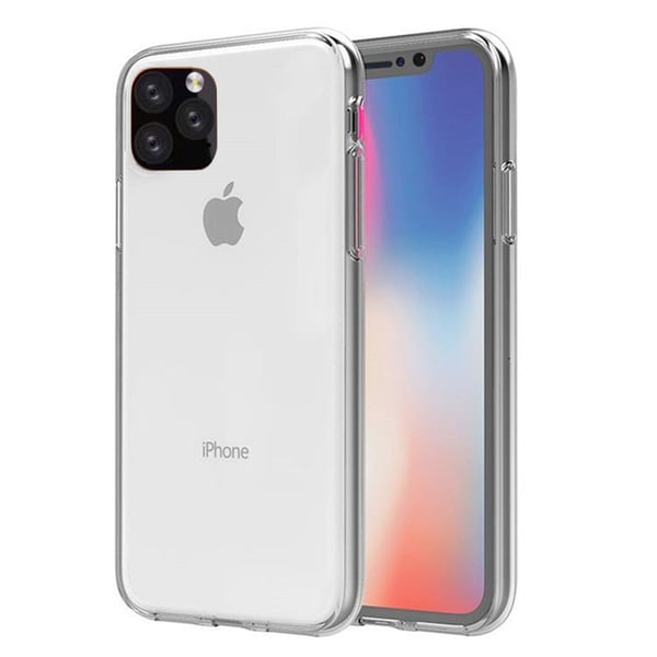 iPhone 11 Pro Max - Skyddande Dubbelsidigt Silikonskal