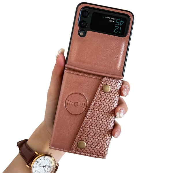 Samsung Galaxy Z Flip 3 - Skyddsskal med Plats för Kort