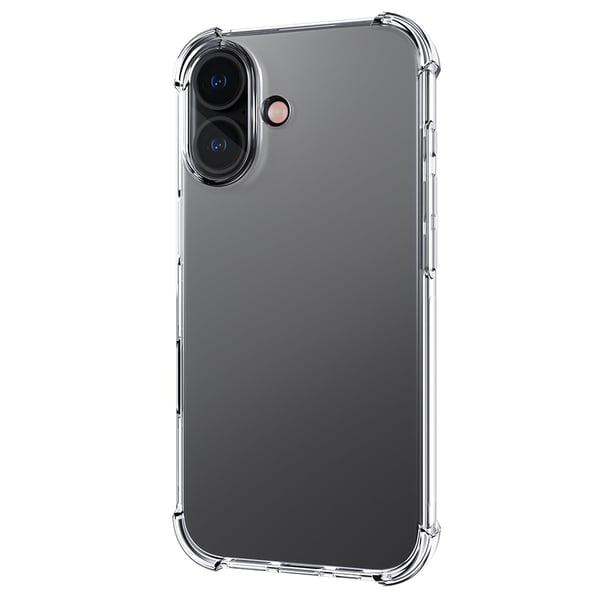 iPhone 16  Silikonskal med Airbag-hörn