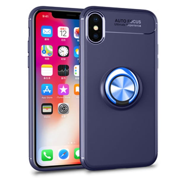 Stilrent Skal med Ringh�llare - iPhone X