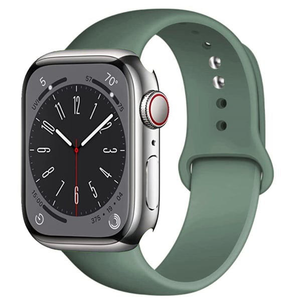 Silikonarmband Hållbart Apple Watch 38mm/40mm/41mm