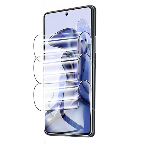2-PACK Redmi Note 11 Pro 5G Hydrogel Skärmskydd HD 0,3mm
