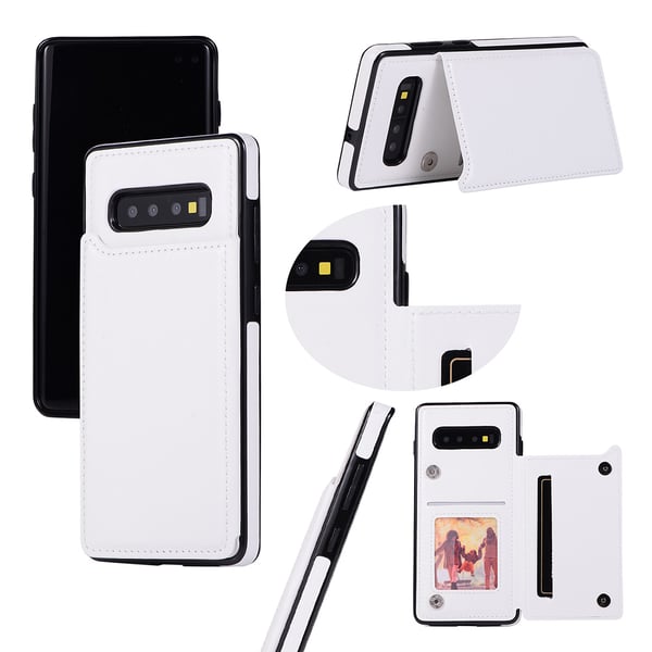 Samsung Galaxy S10 Plus - NKOBEE Läderskal med Plånbok/Kortfack