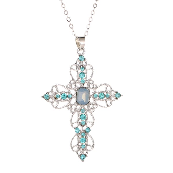 Elegant Hög Kvalitet Hållbart Kors Halsband