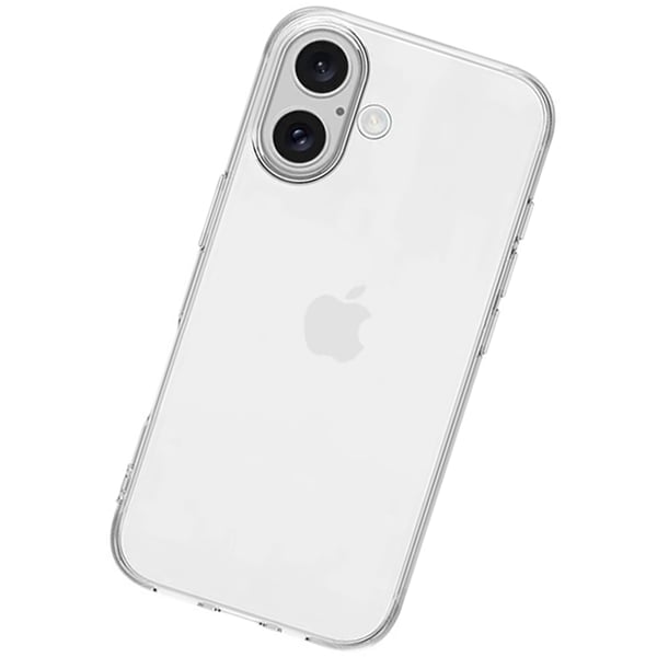 iPhone 16 - Leman Silikonskal med Stötdämpning