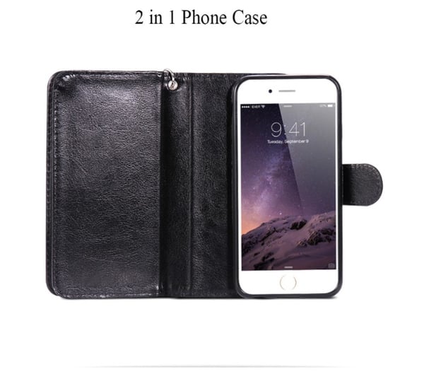 Stilrent Smart 9-korts Plånboksfodral för iPhone 8 PLUS FLOVEME