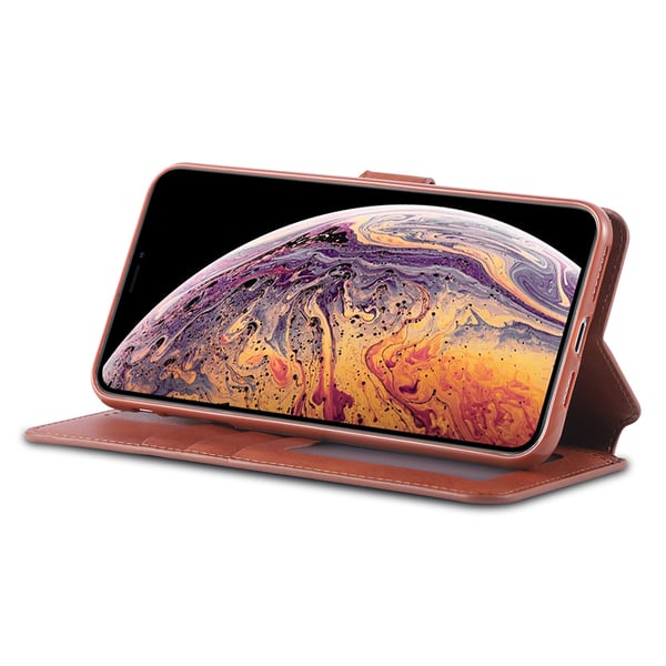 iPhone XS Max - Stilsäkert Praktiskt Plånboksfodral (Yazunshi)