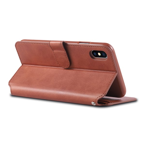 iPhone XR - Robust Praktiskt Plånboksfodral RETRO
