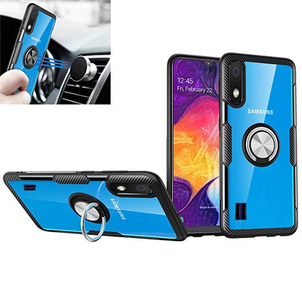 Robust Skyddsskal med Ringhållare - Samsung Galaxy A10