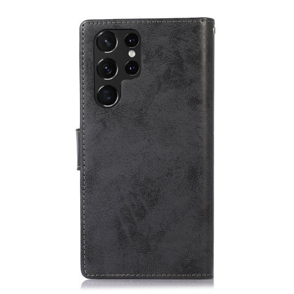 Samsung Galaxy S22 Ultra - Praktiskt LEMAN Plånboksfodral