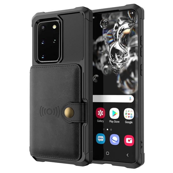 Praktiskt Skal med Korthållare - Samsung Galaxy S20 Plus