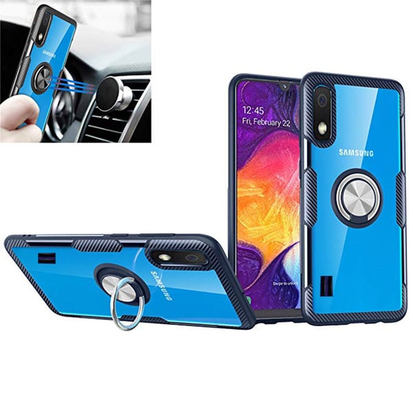 Samsung Galaxy A10 - Praktiskt LEMAN Skal med Ringhållare