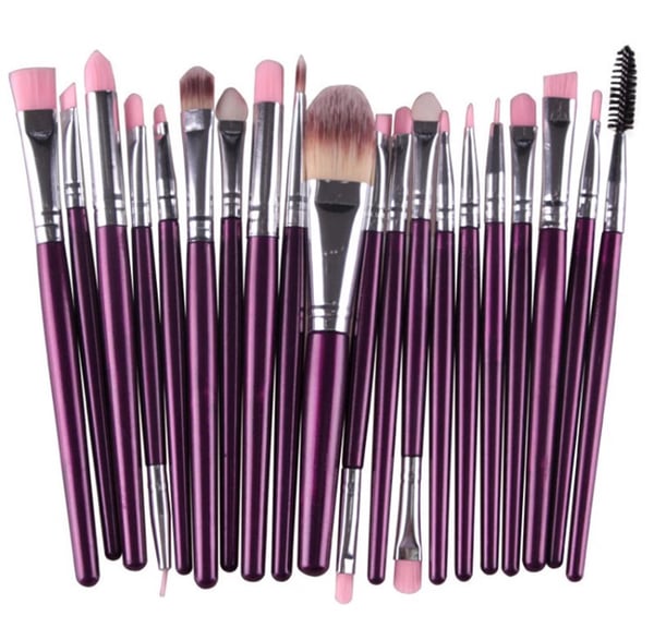 KABUKI Sminkborstset med 20 borstar - ORIGINAL -