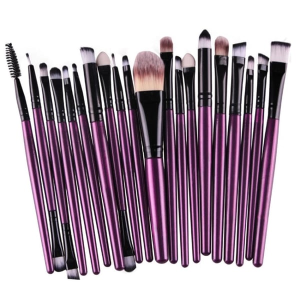 KABUKI Sminkborstset med 20 borstar - ORIGINAL -