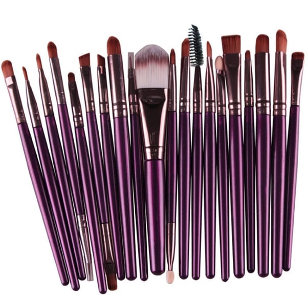 KABUKI Sminkborstset med 20 borstar - ORIGINAL -